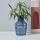Eglo 421219 - Γυάλινο βάζο SIRANANA 22x14,5 cm μπλε/καπνιστό