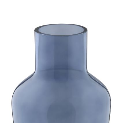 Eglo 421219 - Γυάλινο βάζο SIRANANA 22x14,5 cm μπλε/καπνιστό