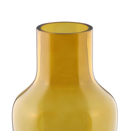 Eglo 421223 - Γυάλινο βάζο SIRANANA 25x13,3 cm κίτρινο/καπνιστό