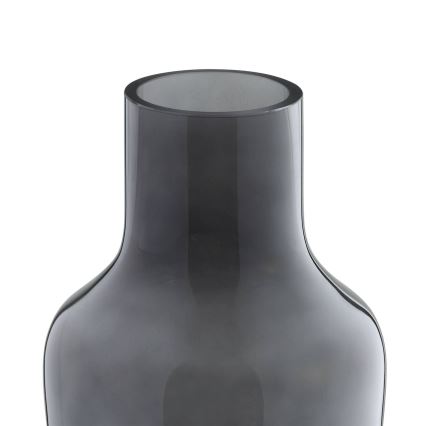 Eglo - Γυάλινο βάζο 25x13,3 cm μαύρο