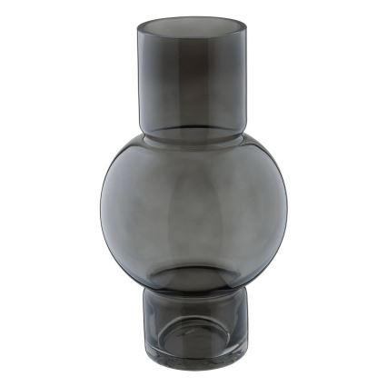 Eglo - Γυάλινο βάζο 28x15,5 cm μαύρο