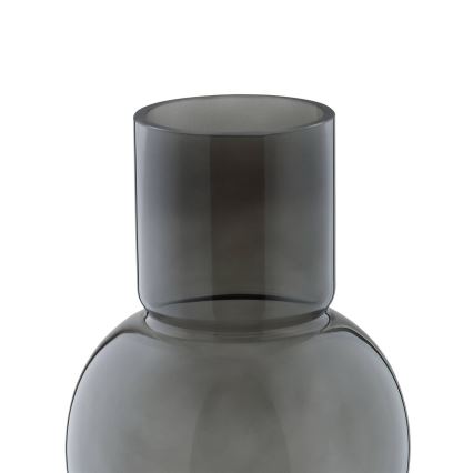 Eglo - Γυάλινο βάζο 28x15,5 cm μαύρο