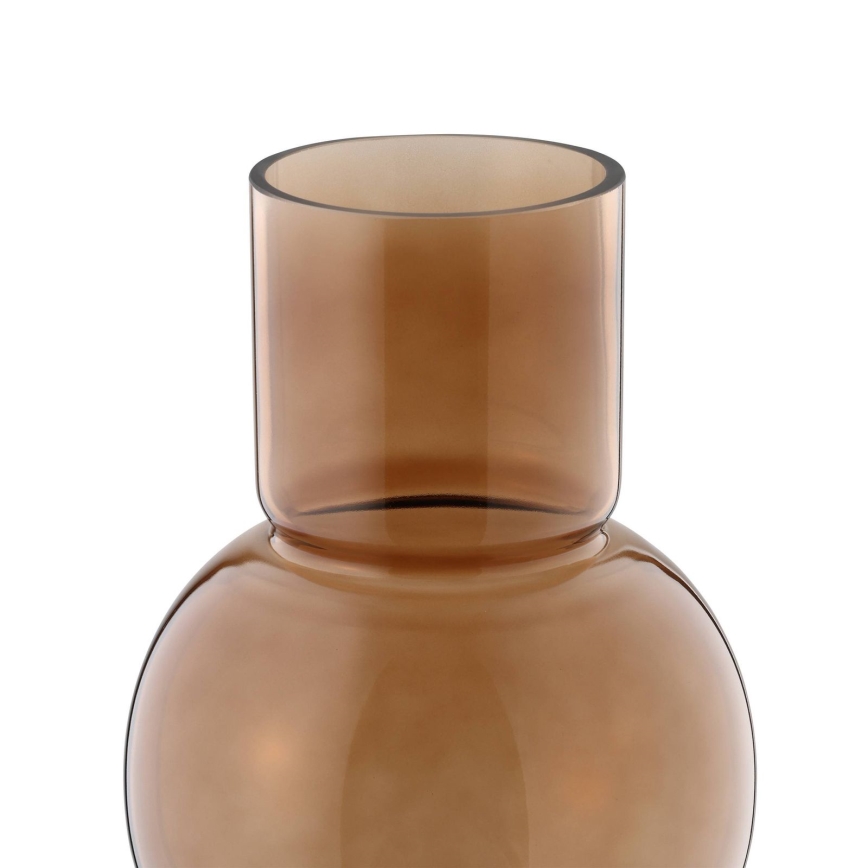 Eglo - Γυάλινο βάζο 28x15,5 cm καφέ