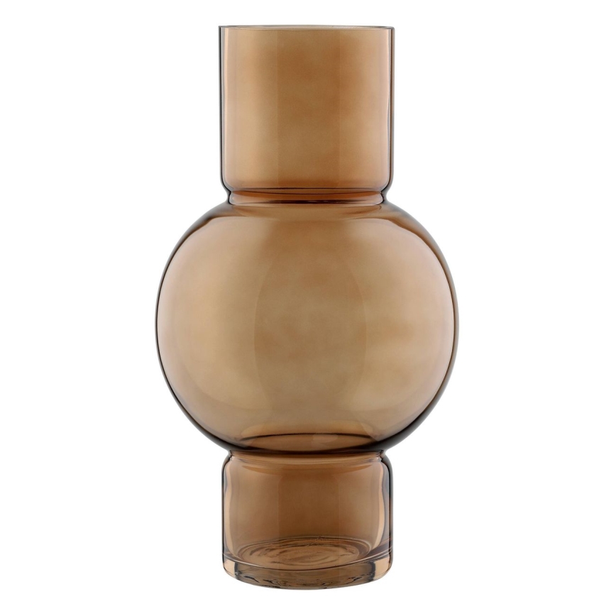 Eglo - Γυάλινο βάζο 28x15,5 cm καφέ