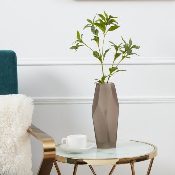 Eglo 421345 - Γυάλινο βάζο CLONONY 30x12 cm καφέ