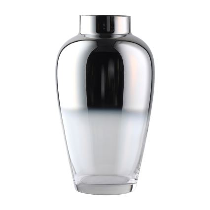 Eglo 421359 - Γυάλινο βάζο KENYASI 27 x 15,5 cm σε γυαλιστερό χρώμιο