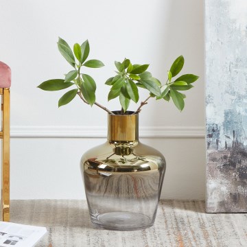 Eglo 421368 - Γυάλινο βάζο SAMUNTAI 32x25 cm χρυσό