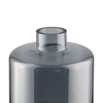 Eglo 421385 - Γυάλινο βάζο NABAS 24,5x21 cm μαύρο/καπνιστό