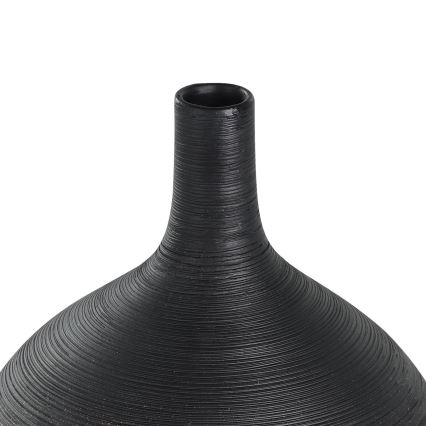 Eglo - Κεραμικό βάζο 22x16 cm μαύρο/χρυσό
