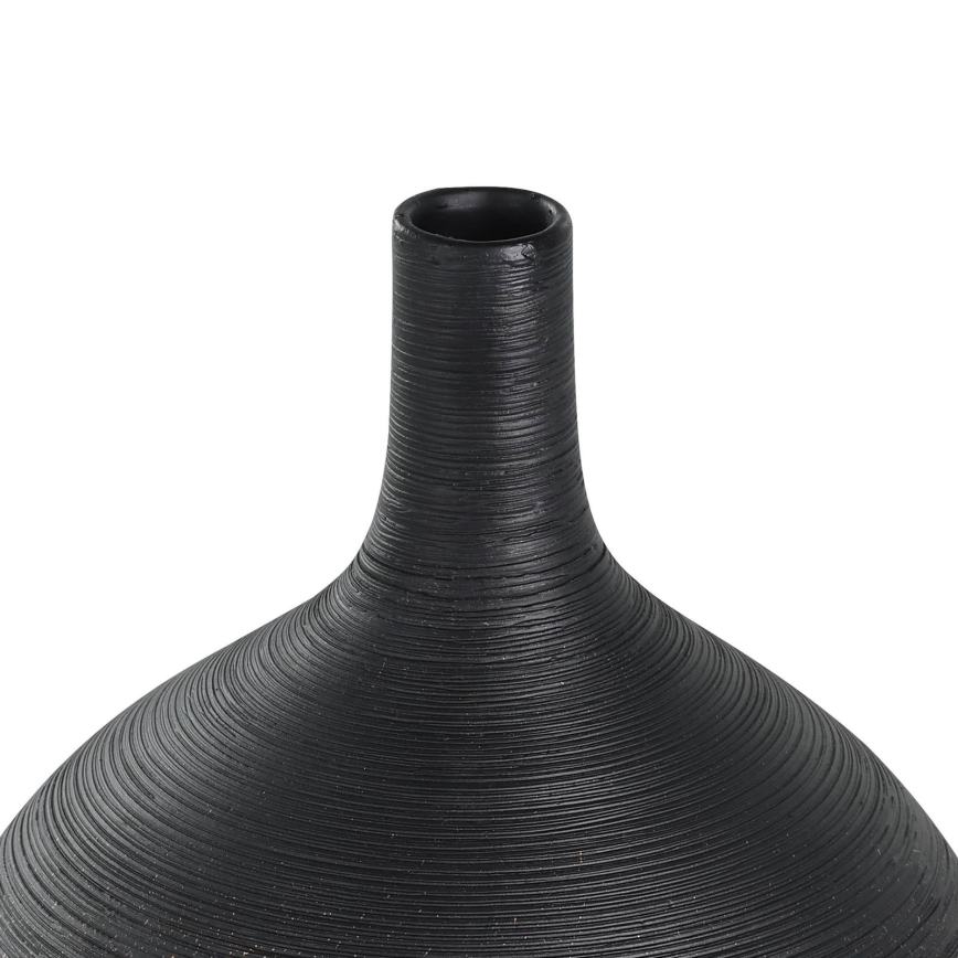 Eglo - Κεραμικό βάζο 22x16 cm μαύρο/χρυσό