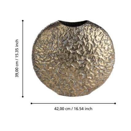Eglo 421637 - Μεταλλικό βάζο LENGGENG 39x42 cm μπρονζέ