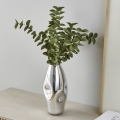 Eglo 421682 - Γυάλινο βάζο XIPORAI 28,5x14,5 cm γυαλιστερό χρώμιο