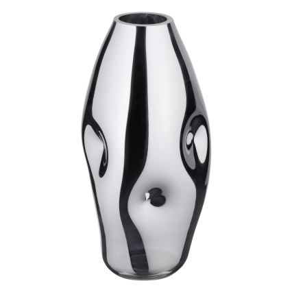 Eglo 421682 - Γυάλινο βάζο XIPORAI 28,5x14,5 cm γυαλιστερό χρώμιο