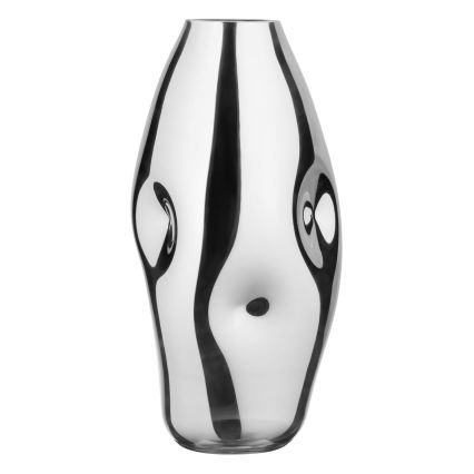 Eglo 421682 - Γυάλινο βάζο XIPORAI 28,5x14,5 cm γυαλιστερό χρώμιο