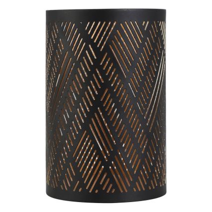 Eglo - Κρεμαστή γλάστρα λουλουδιών 15x10 cm μαύρο/χρυσό