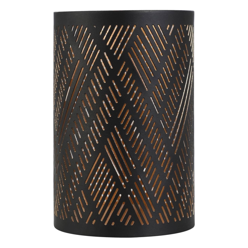 Eglo - Κρεμαστή γλάστρα λουλουδιών 15x10 cm μαύρο/χρυσό