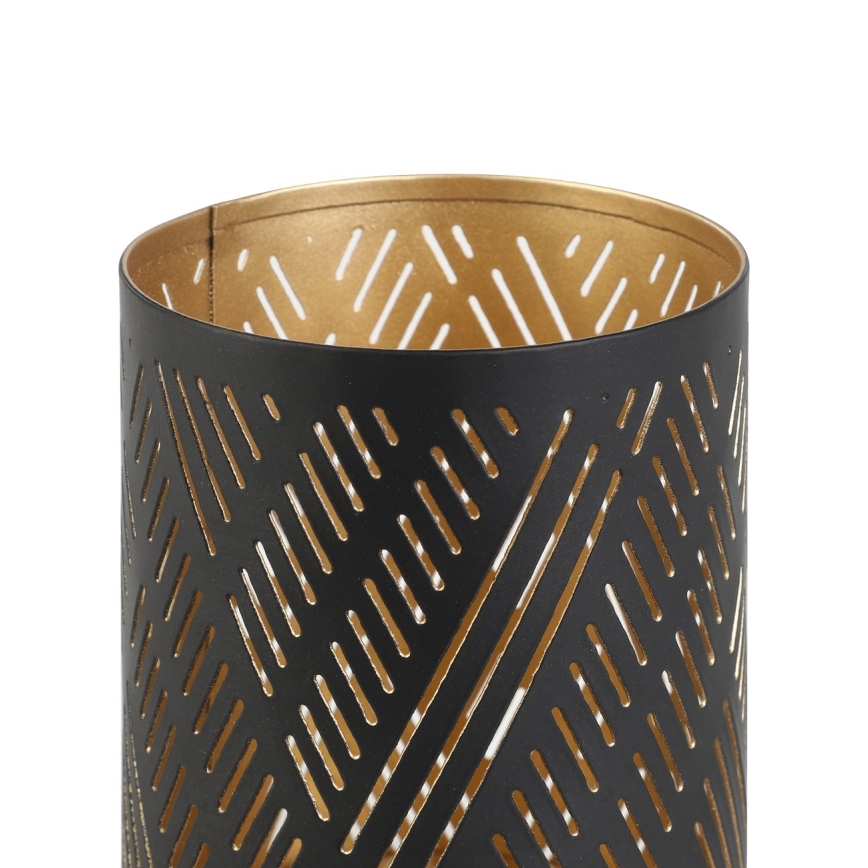 Eglo - Κρεμαστή γλάστρα λουλουδιών 10x7,5 cm μαύρο/χρυσό