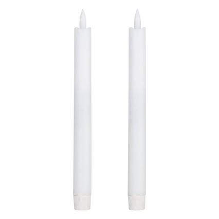 Eglo - ΣΕΤ 2x Κεριά LED LED/1xAAA 24,5 cm λευκό