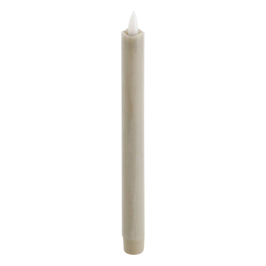 Eglo - ΣΕΤ 2x Κεριά LED LED/1xAAA 24,5 cm μπεζ