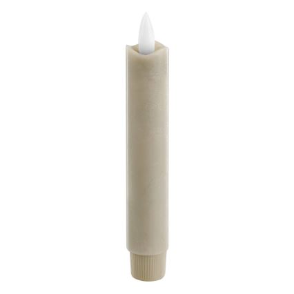 Eglo - ΣΕΤ 2x Κεριά LED LED/1xAAA 15 cm μπεζ