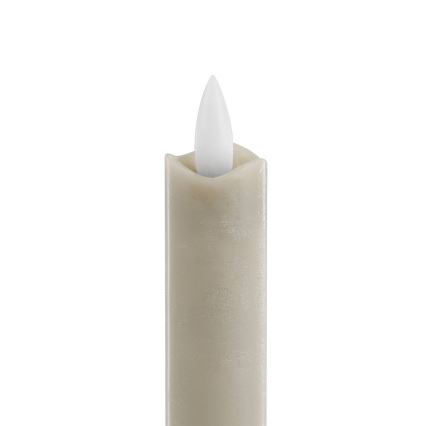Eglo - ΣΕΤ 2x Κεριά LED LED/1xAAA 15 cm μπεζ