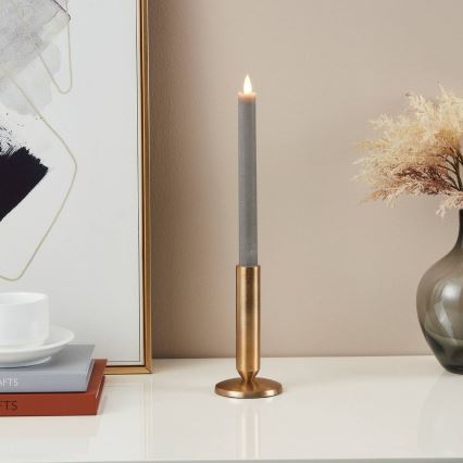 Eglo - ΣΕΤ 2x Κεριά LED LED/1xAAA 24,5 cm γκρι