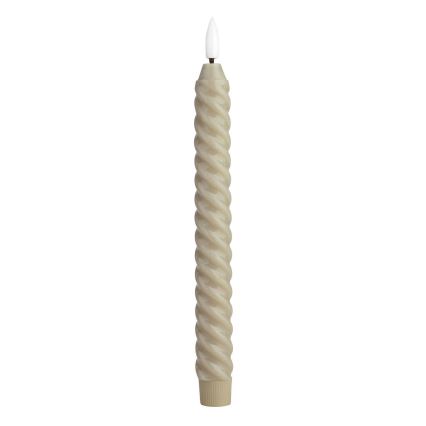 Eglo - ΣΕΤ 2x Κεριά LED LED/1xAAA 24,5 cm μπεζ