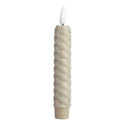 Eglo - ΣΕΤ 2x Κεριά LED LED/1xAAA 15 cm μπεζ