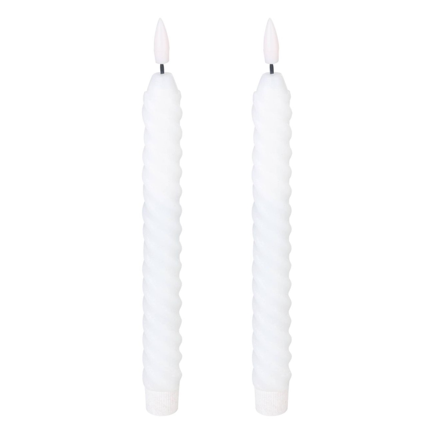 Eglo - ΣΕΤ 2x Κεριά LED LED/1xAAA 25 cm λευκό