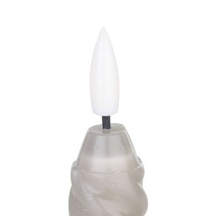 Eglo - ΣΕΤ 2x Κεριά LED LED/1xAAA 25 cm γκρι