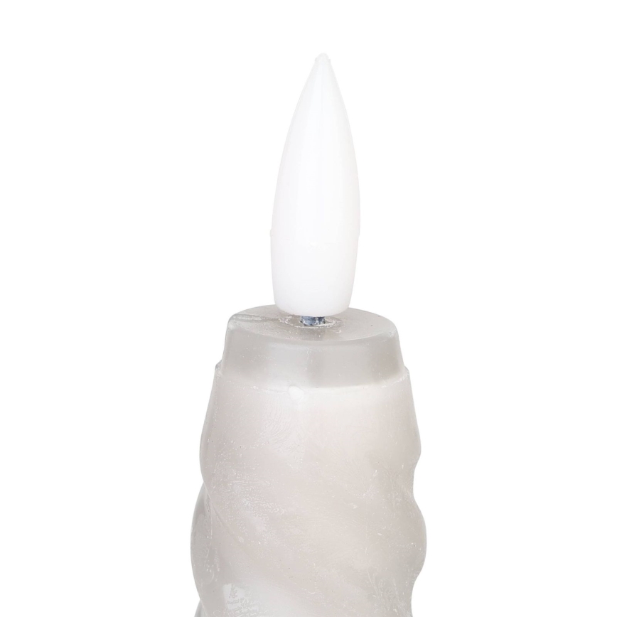 Eglo - ΣΕΤ 2x Κεριά LED LED/1xAAA 15 cm γκρι