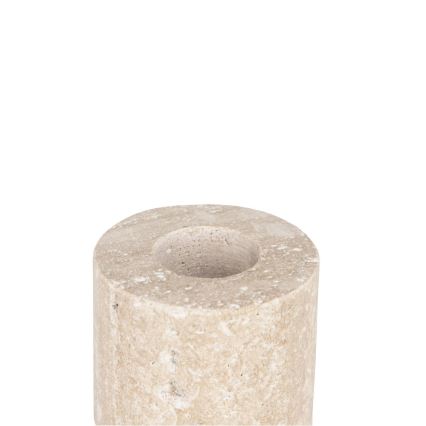Eglo - Κηροπήγιο 5x5 cm μπεζ μάρμαρο/μπεζ