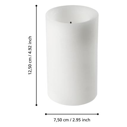 Eglo - LED Candle LED/2xAA θερμό λευκό