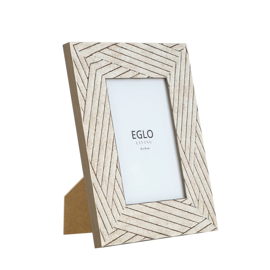 Eglo - Κορνίζα για φωτογραφία 10x15 cm μπεζ