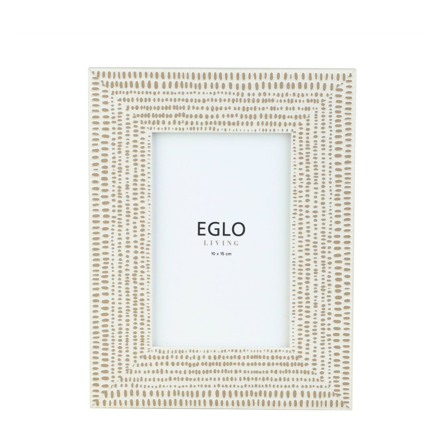 Eglo - Κορνίζα για φωτογραφία 10x15 cm κρεμ