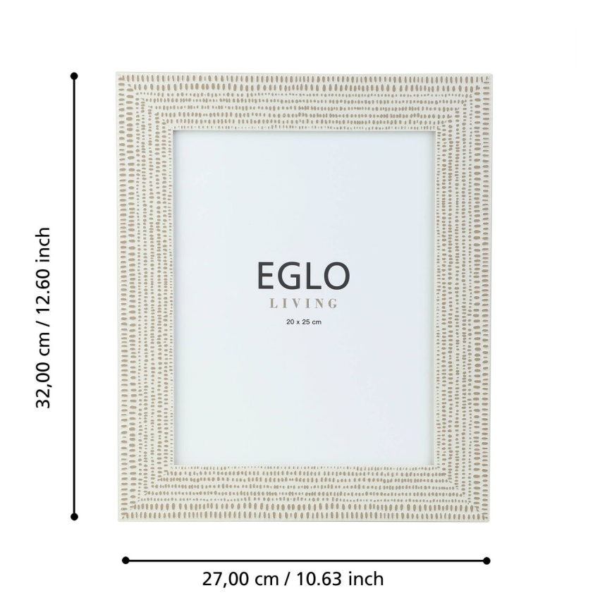 Eglo - Κορνίζα για φωτογραφία 20x25 cm κρεμ