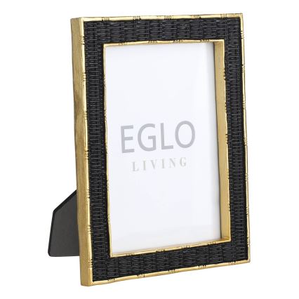 Eglo - Κορνίζα για φωτογραφία 13x18 cm μαύρο/χρυσό