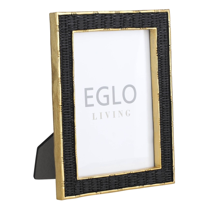 Eglo - Κορνίζα για φωτογραφία 13x18 cm μαύρο/χρυσό