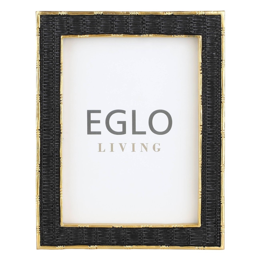 Eglo - Κορνίζα για φωτογραφία 13x18 cm μαύρο/χρυσό
