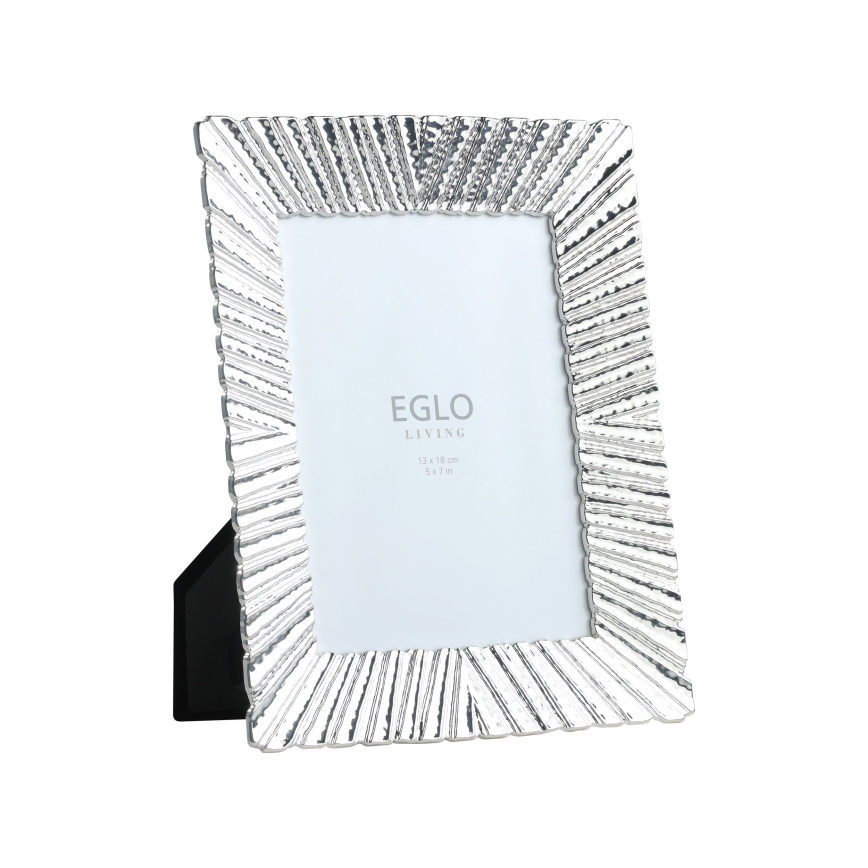 Eglo 423221 - Κορνίζα φωτογραφιών BUGRINO 13x18 cm ασημένια