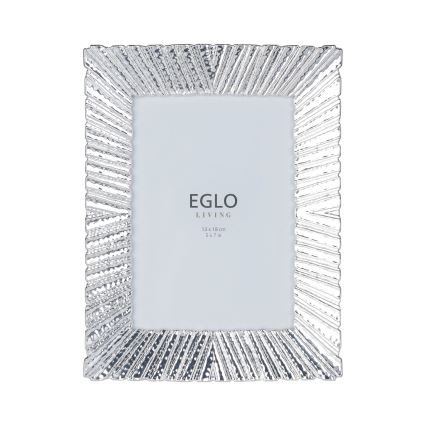 Eglo 423221 - Κορνίζα φωτογραφιών BUGRINO 13x18 cm ασημένια