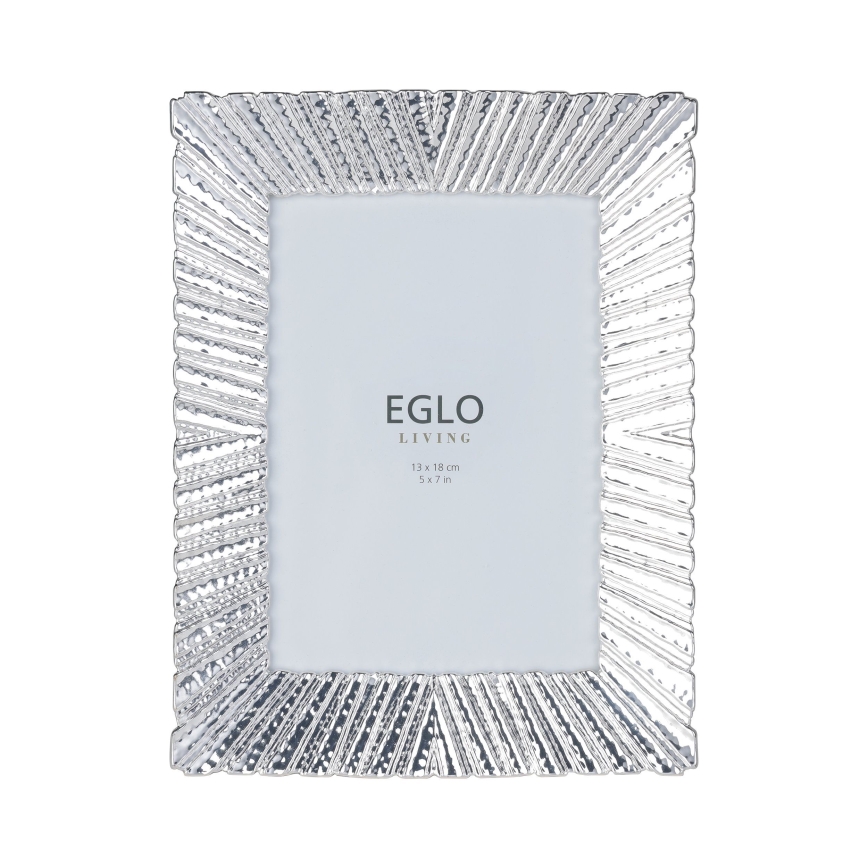 Eglo 423221 - Κορνίζα φωτογραφιών BUGRINO 13x18 cm ασημένια