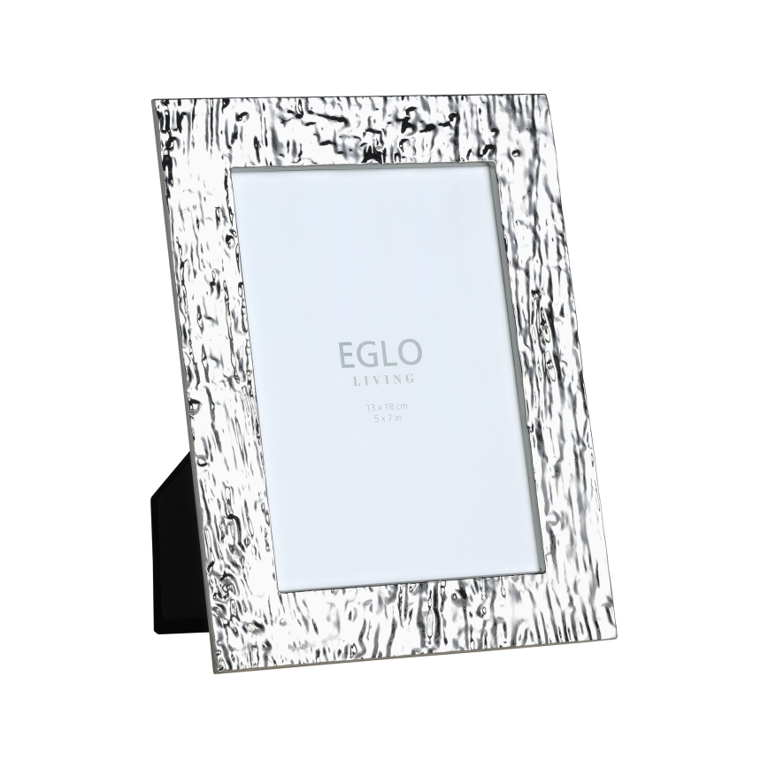 Eglo 423222 - Κορνίζα φωτογραφίας BUGRINO 13x18 εκ. ασημένια