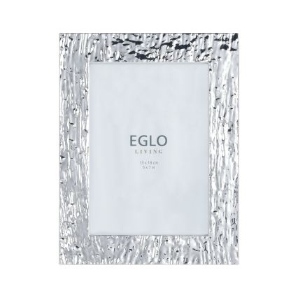 Eglo 423222 - Κορνίζα φωτογραφίας BUGRINO 13x18 εκ. ασημένια