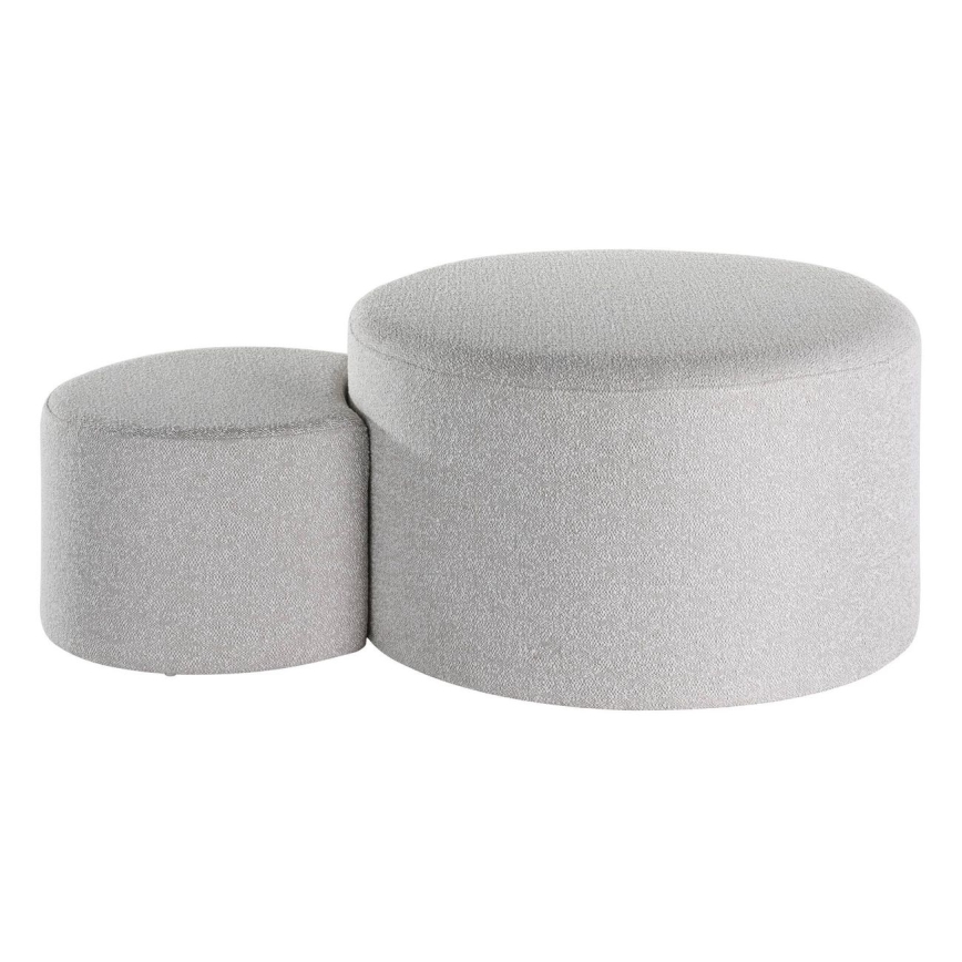 Eglo - ΣΕΤ 2x Σκαμπό Ø 45,5/70 εκ. γκρι