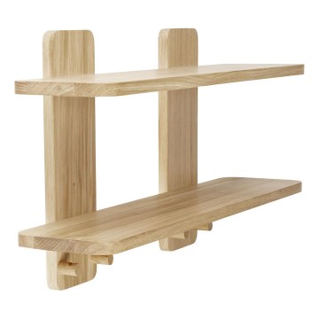 Eglo 424555 - Ράφι τοίχου MAINTIMBATO 32x60 cm, χρώμα δρυός