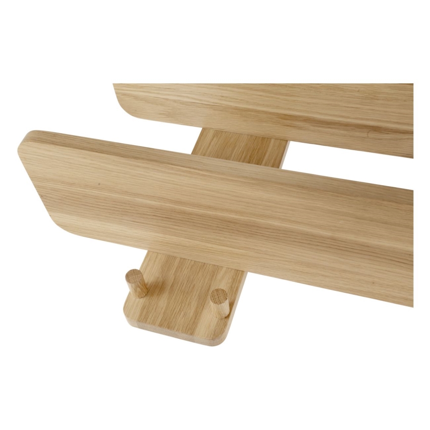 Eglo 424555 - Ράφι τοίχου MAINTIMBATO 32x60 cm, χρώμα δρυός