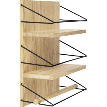Eglo 424556 - Επιτοίχιο ράφι MAINTIMBATO 41x33 cm από δρυ