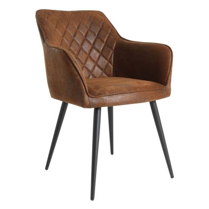 Eglo - Καρέκλα τραπεζαρίας 81,5x63 cm καφέ