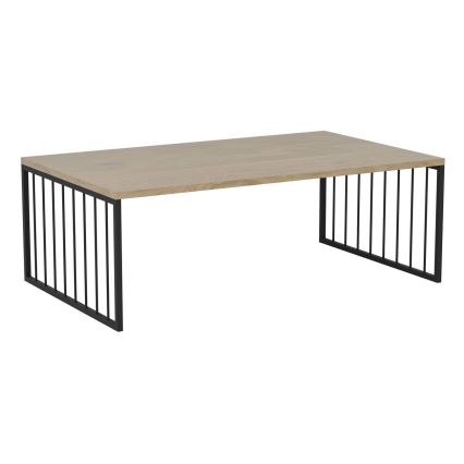 Eglo 424801 - Τραπεζάκι σαλονιού AUKSIDE 53,5x100 cm καφέ/μαύρο